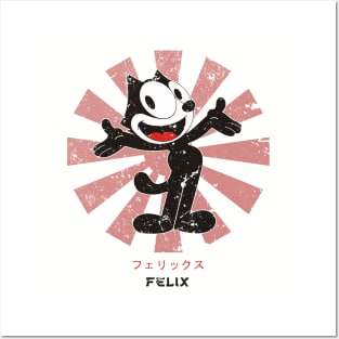 Felix The Cat Retro Japanese Posters and Art